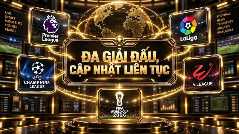 Tin bóng đá Premier League, La Liga, V-League, World Cup và nhiều giải đấu được cập nhật tại Sutbong TV